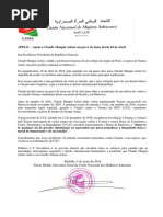 APELO -  Apoio a Claude Mangin Asfari em greve de fome desde 18 de abril