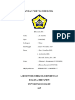 LAPORAN PRAKTIKUM BIOKIMIA Hidrolisis Karbohidrat SMT 3