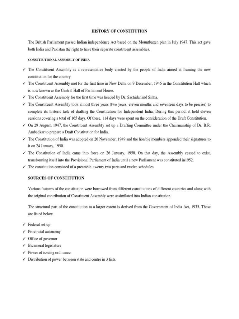Constitution of India Theory | PDF | Supreme Court Of India ...