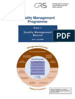 Quality Management Programme A