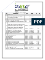Revised Bill of Materials