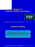 Software Testing Techniques: These Courseware Materials Are To Be Used in Conjunction With