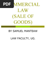 Sale of Goods Law