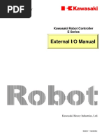 Kawasaki Controller E Series External I-O Manual PDF