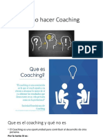 Como Hacer Coaching