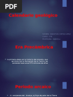 Calendario Geologico