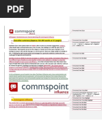 Commspoint Influence Whitepaper Updated - 12july17