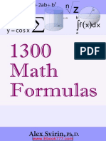 eyt5467 Math Formulas