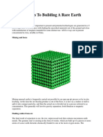 Five Measures to Building a Rare Earth Magnet