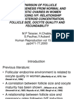 Comparison of Follicle Steroidogenesis From Normal and Polycystic