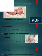 Sindrome de Abstinencia Neonatal