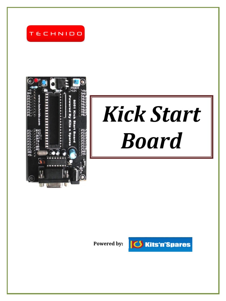 Kick Start Board | PDF | Microcontroller | Embedded System