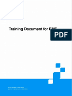Training Document For EMS