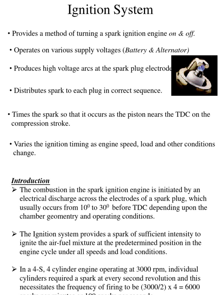 Ignition System PDF Ignition System Distributor