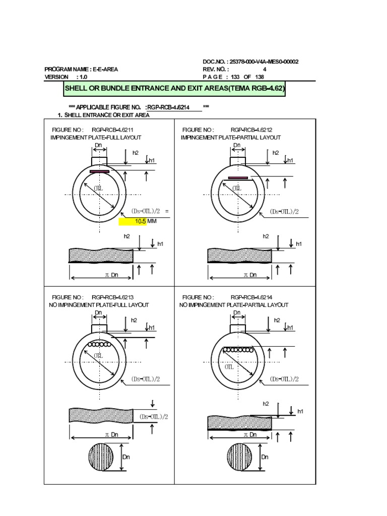 Impingement Plate Design Calculations | PDF | Teaching Methods ...