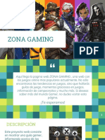 Texto Promocional - Zona Gaming