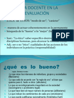 ETICA EN LA EVALUACION.ppt