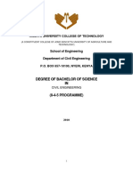 Kimathi - Civil Eng Syllabus in CUE Format PDF