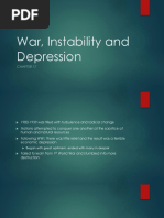 War, Instability and Depression