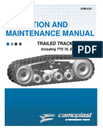 Operation and Maintenance Manual: Trailed Track Systems