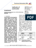 Anaerobic Methods of Municipal Wastewater Treatment