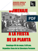 AFICHE Fiesta Planta