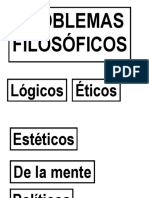 Tipos de Problemas Filosóficos