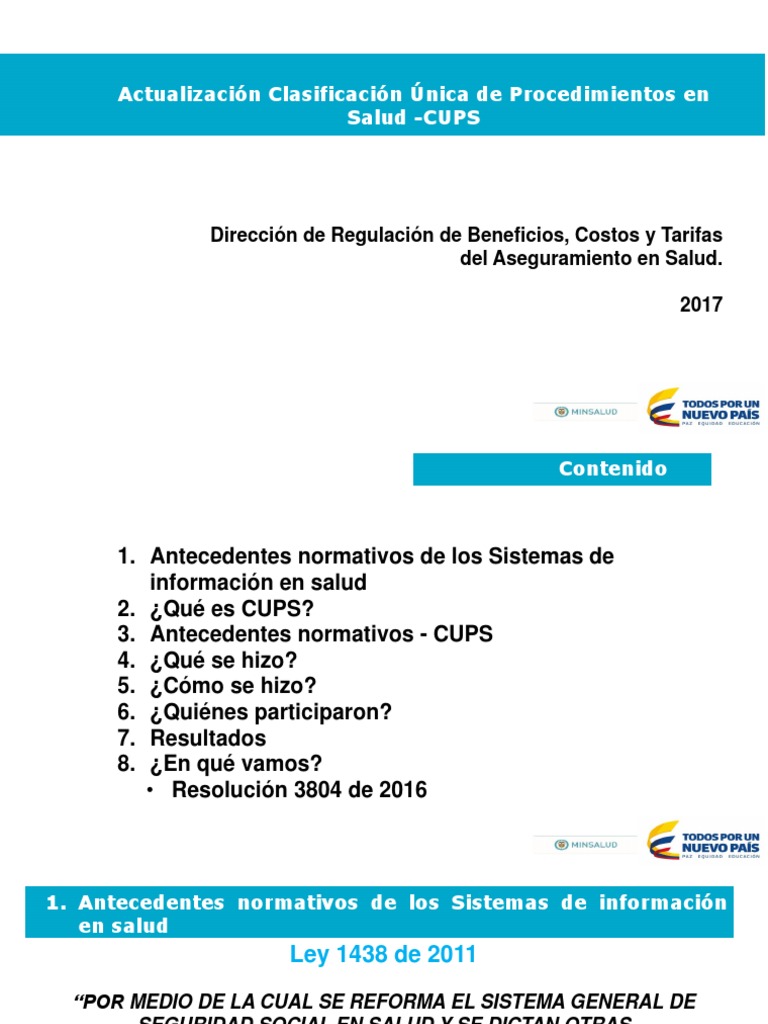 Actualización de la Clasificación CUPS | PDF | Taxonomía (biología ...