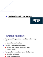 Evaluasi Hasil Test Beton 17