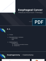 esophageal cancer mnt mmc