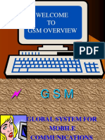 Welcome TO GSM Overview