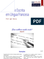 Técnica de Estudo de Versão - Francês CACD