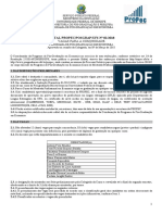 Edital 01-2018 - PROPEC - Comunidade