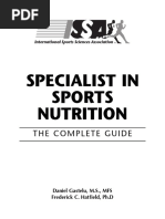 ISSA Sports Nutrition Certification Chapter Preview