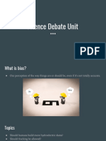 Debate Unit