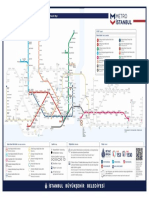 Istanbul Metro Map 2017 PDF