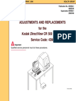 Kodak DirectView CR 500 - Adjustments and Replacements.pdf
