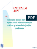 Funkcionalne Grupe Vezbe Farmaceutska Hemija Farmacija