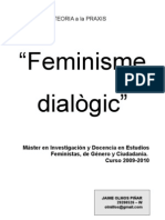 Treball d'investigació sobre el Feminisme dialògic