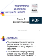 Python Programming: Introduction to Computer Science Chapter 7 - Decision Structures