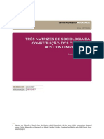 Três Matrizes de Sociologia Da Constituição PDF