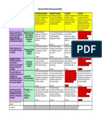 education portfolio self assessment matrix-1