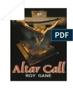 Altar Call, Roy Gane