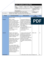 Accrington Academy Lesson Plan: Teacher Miss A. Iadeluca Subject Class Focus