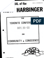 NASCO Journal of The New Harbinger 1971-11 - Toronto Conference