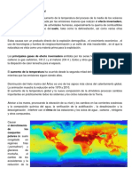 Qué Es El Calentamiento Global