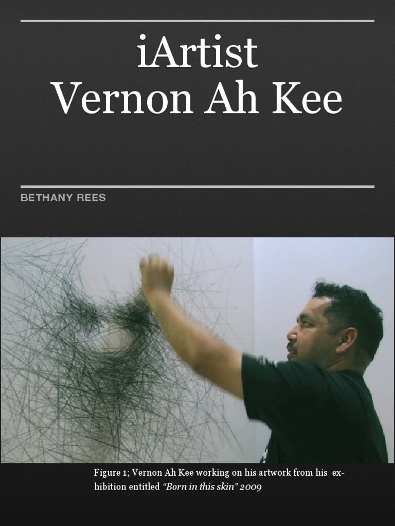 G-Vernon Ah Kee Iartist Assignment Good | PDF | Mass Media | Drawing