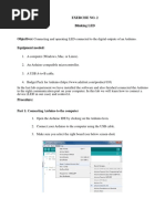 Exercise No. 2 Blinking LED