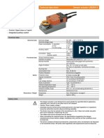 Belimo LM230A-S Data Sheet Eng