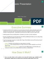 Investor Presentation: Crave It. Track It. Eat It